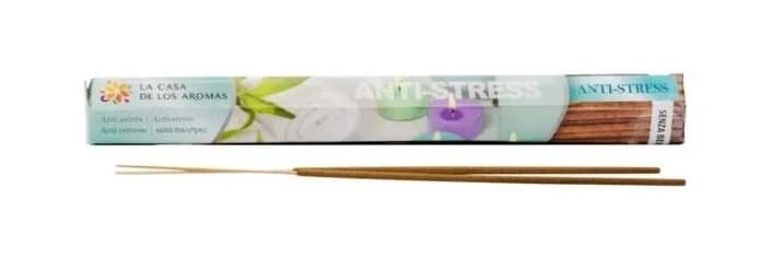 Incienso La Casa de los Aromas Incienso fragancia Anti-Stress, 20 piezas