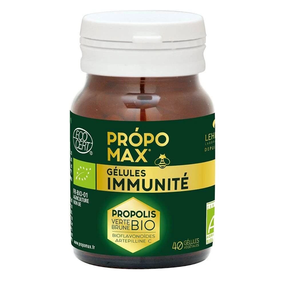 Lehning Própomax Organic cápsulas inmunitarias 40 cápsulas