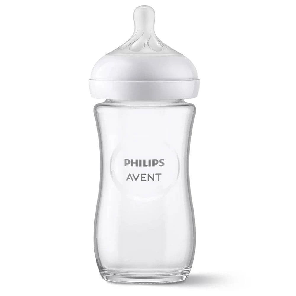 Avent Natural Response Biberón de vidrio a partir de 1 mes 240 ml