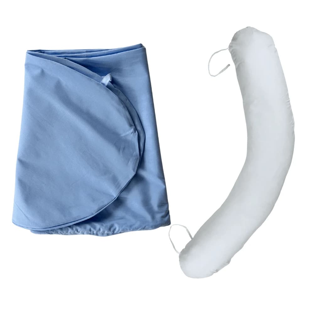 Funda de cojín de maternidad Grande, Azul, Twindeco