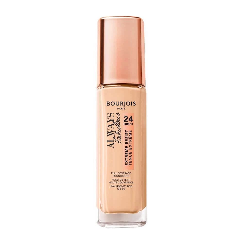 Bourjois Always Fabulous Base de Maquillaje Cubriente SPF20 120 Light Ivory, 30 ml