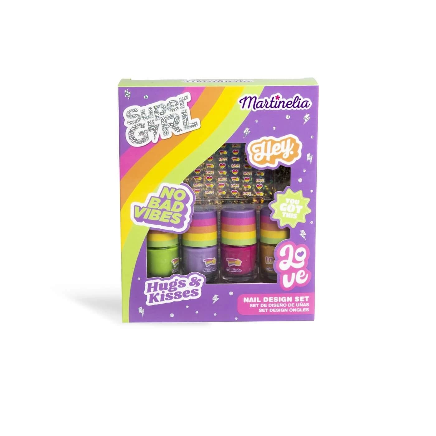 Set de uñas Super Girl, Martinelia