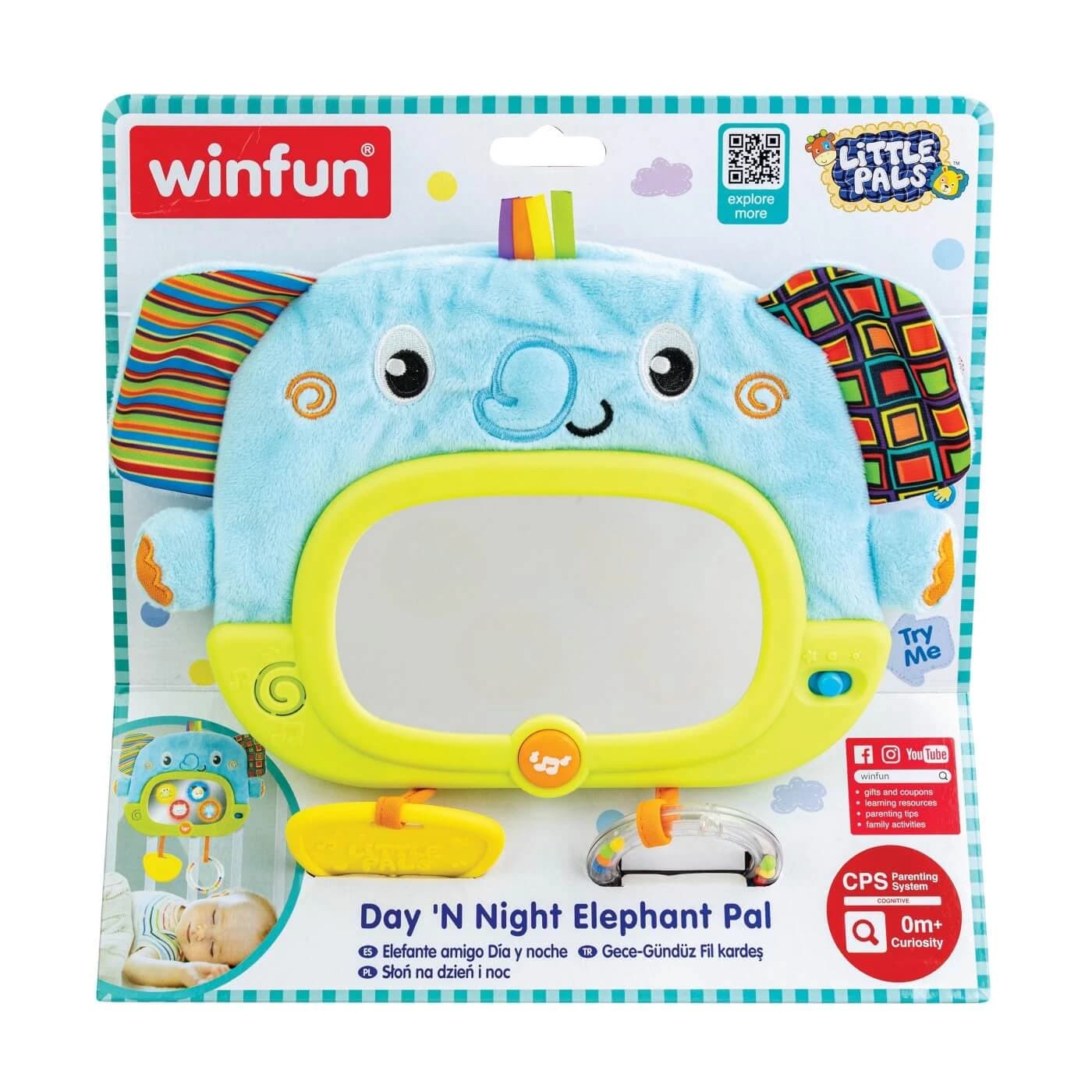 Juguete elefante, + 0 meses, Winfun