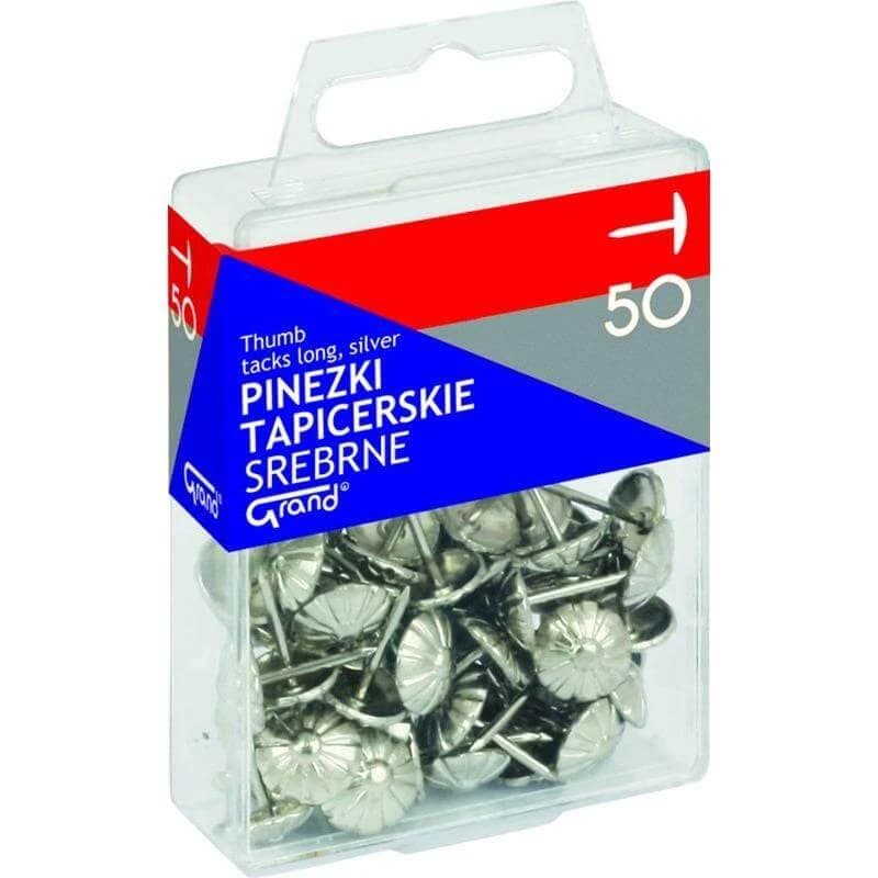Alfileres de tapicería Grand silver