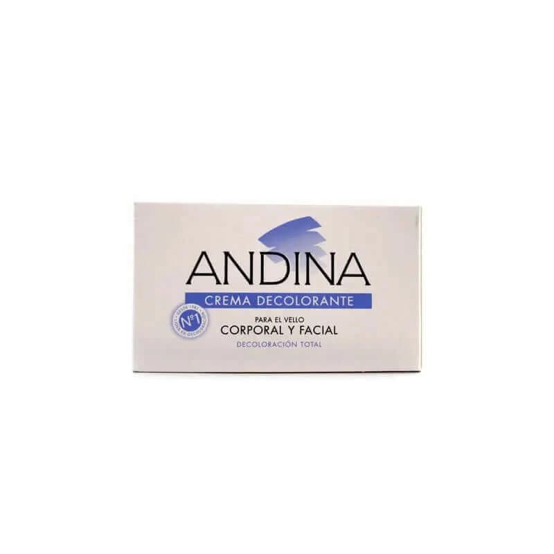Andina Crema Decolorante para el vello corporal y facial, 100ml