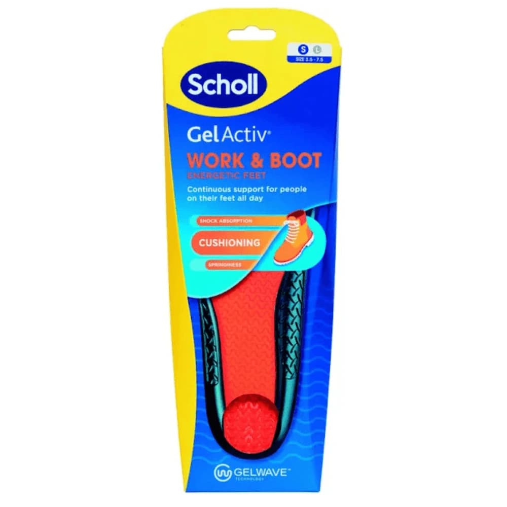 Work & Boot Activ Gel Activ Gel Work & Boot Brings, talla S, 1 par, Scholl