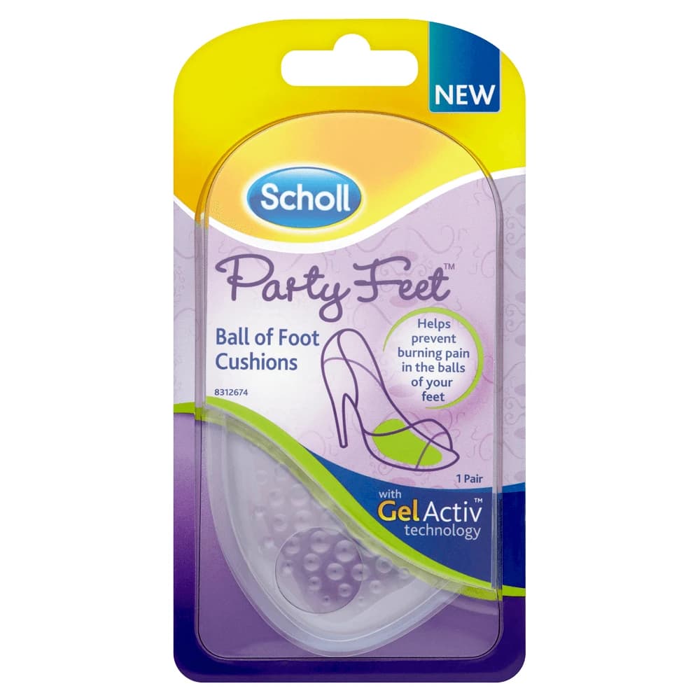 Pies de fiesta Pies de fiesta de gel, 1 par, Scholl