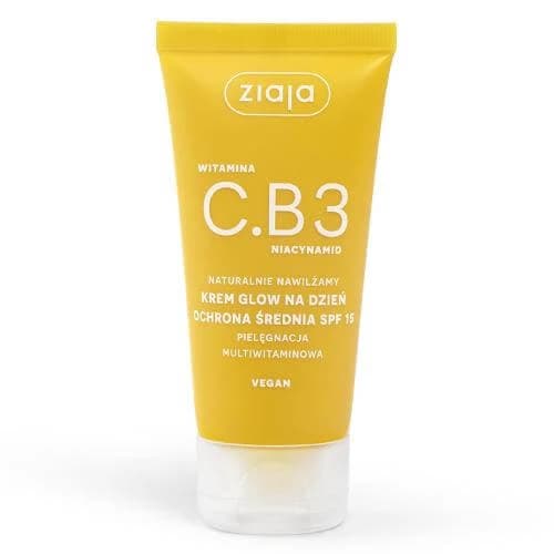 Ziaja Vitamina C.B3 Niacinamida Crema de día protección media SPF 15, 50 ml