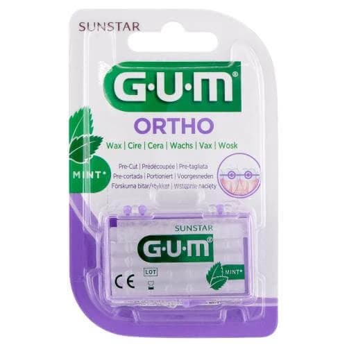 Sunstar GUM Orthodontic cera menta 724