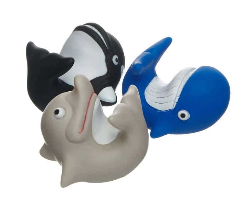 Juguetes de baño Salpicaduras de peces Vital Baby