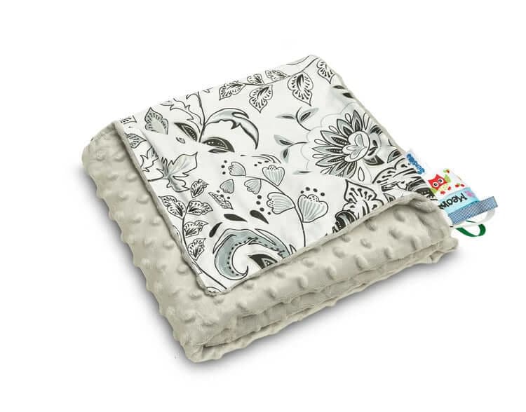 Manta Minky Gris 75 X 100