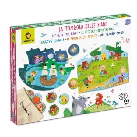 Juego familiar Bingo - Cuentos Clásicos, + 3 años, Ludattica
