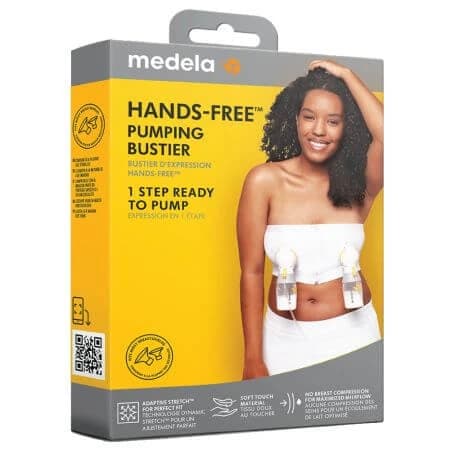 Sujetador de lactancia manos libres, talla XL, Medela