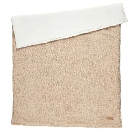Manta supersuave de 2 caras, 100x75 cm, Beige, Nattou