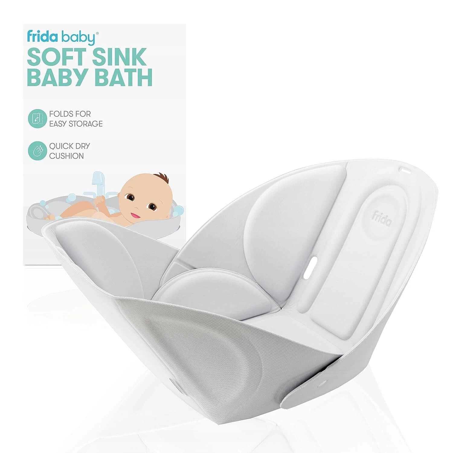 Frida Baby, bañera plegable para bebés