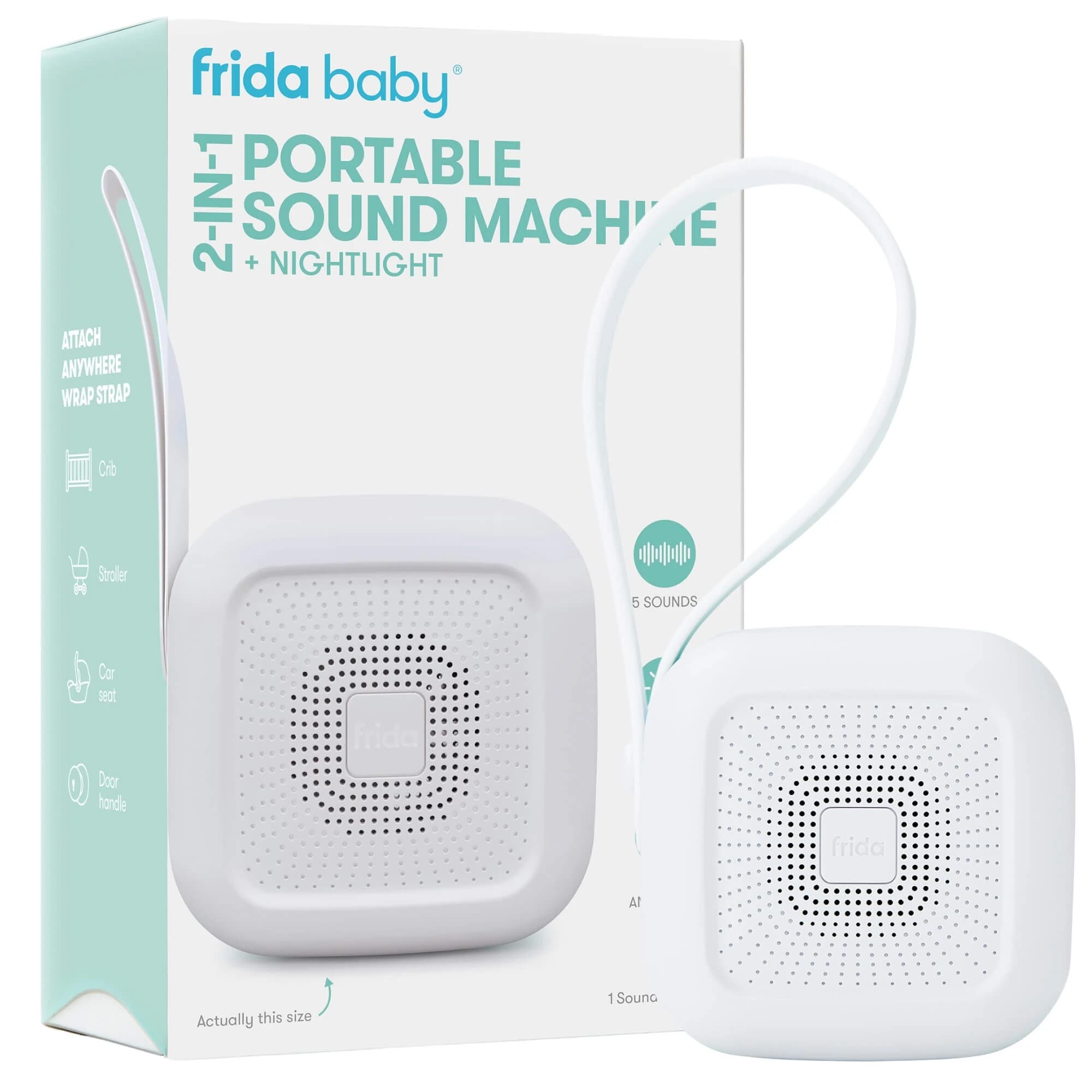 Frida Baby, altavoz portátil con lámpara de mesilla 2en1