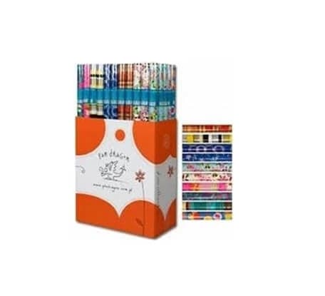Papel decorativo en rollo 2m x 70 cm mezcla