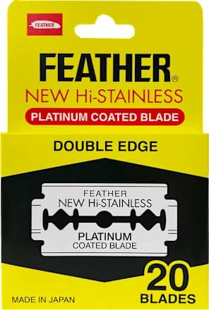 Cuchillas de afeitar Feather Reserve, 20 uds