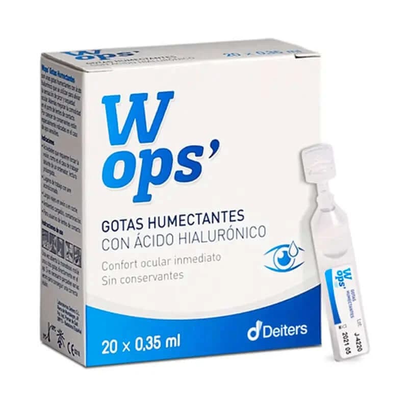 Gotas Hidratantes Wops' 20X0,35 ml