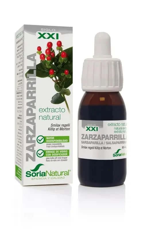 Soria Natural Extracto de Zarzaparrilla S Xxi, 50 Ml