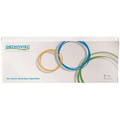 Orthovisc jeringa intraarticular 2 ml 15 mg/ml 3 piezas