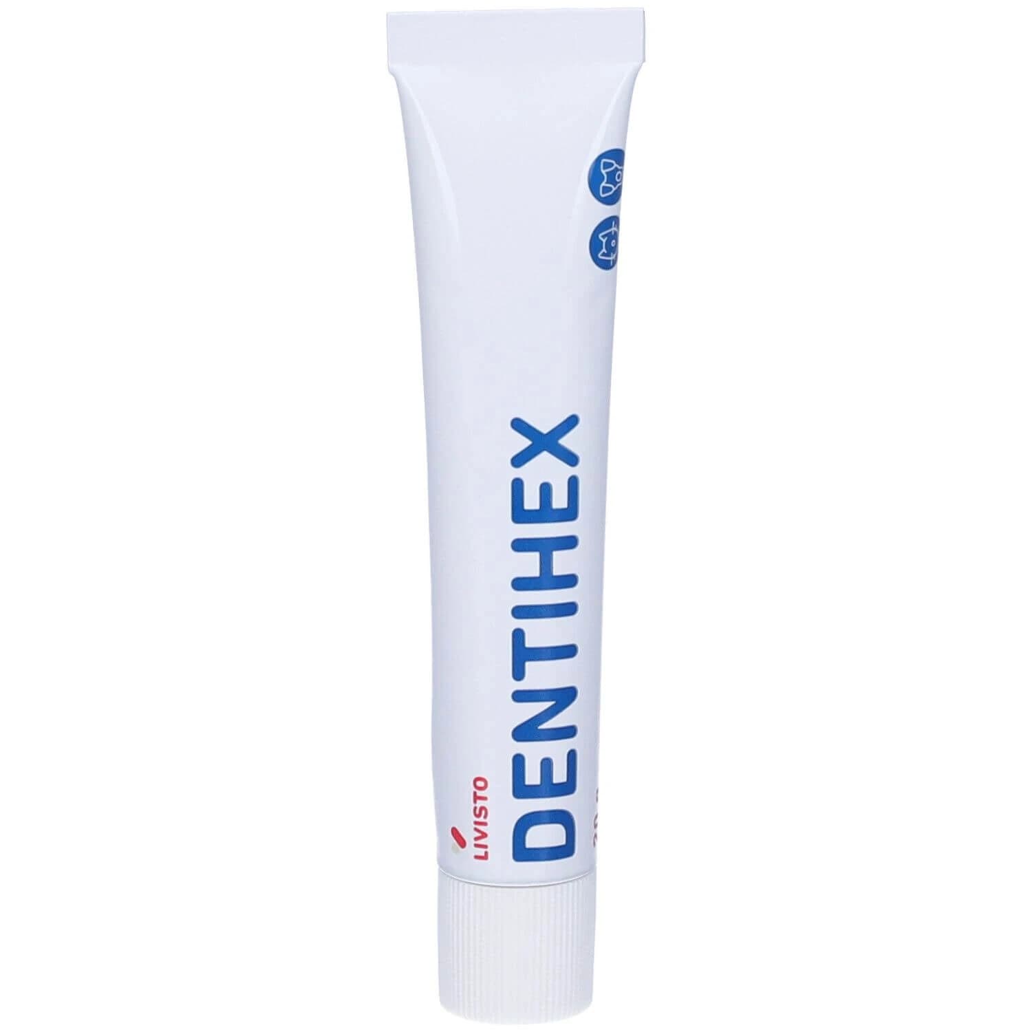Dentihex gel dental adhesivo para perros y gatos 20 g