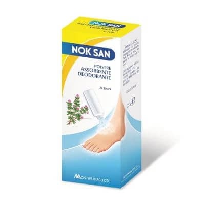 Nok san desodorante polvo absorbente 75 g