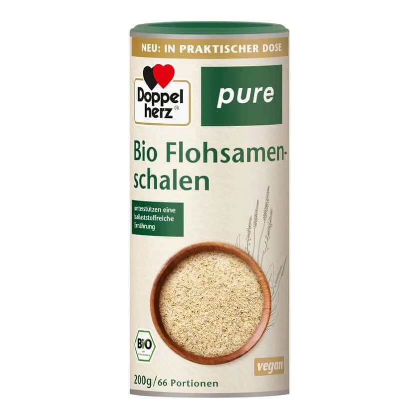 Doppelherz cáscaras de psyllium bio puro 200 g