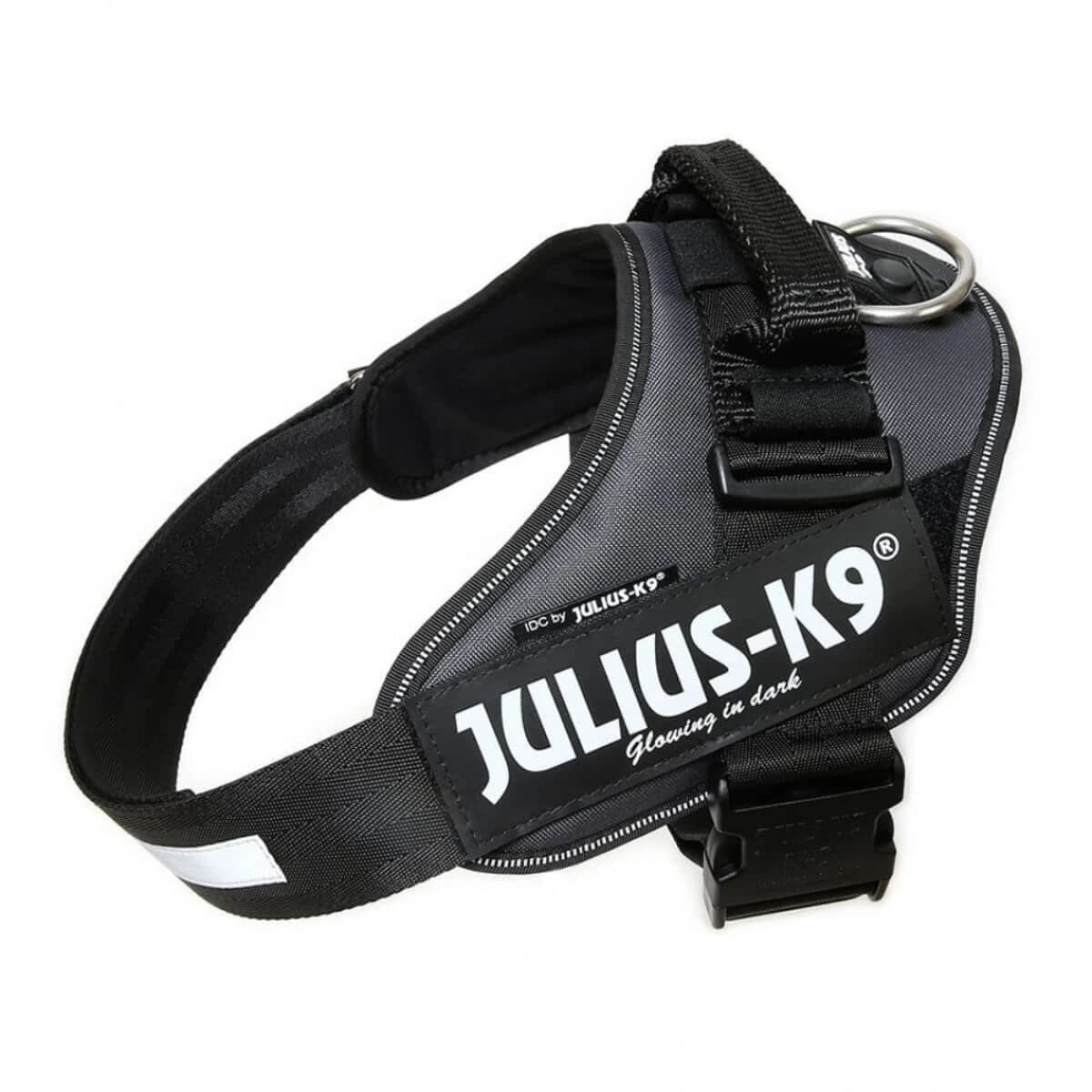 JULIUS-K9 IDC Power, arnés para perros, S, 7-15kg, gris
