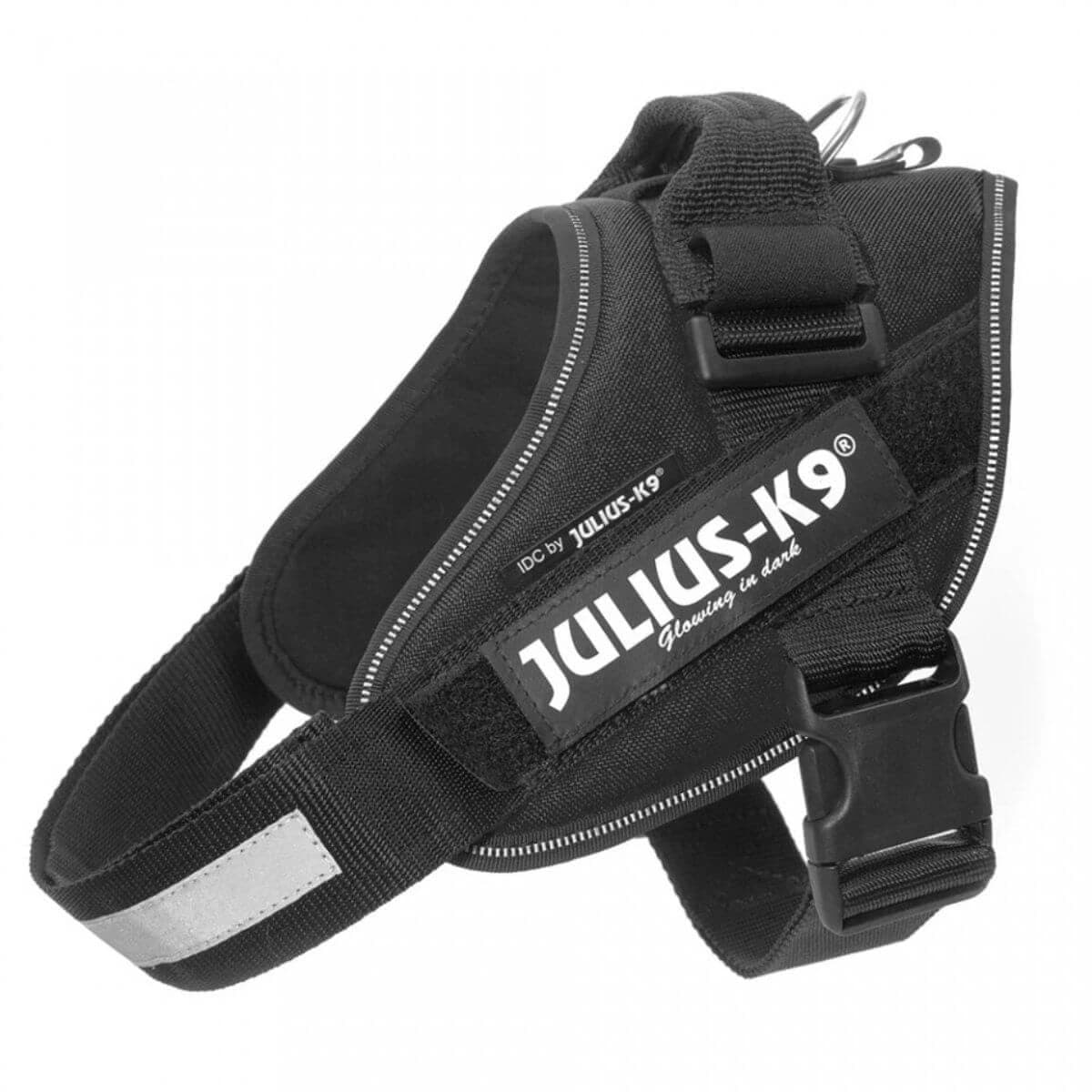 JULIUS-K9 IDC Power, arnés para perros, M, 14-25kg, negro