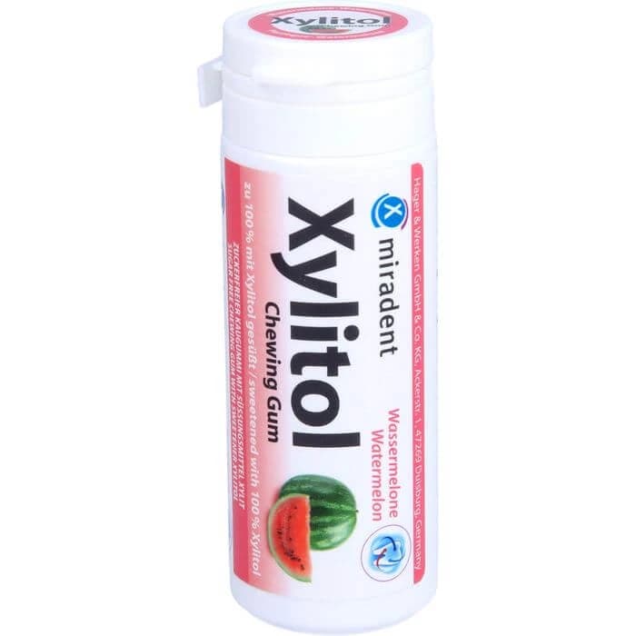 MIRADENT Xylitol Chicle Sandía 30 unid