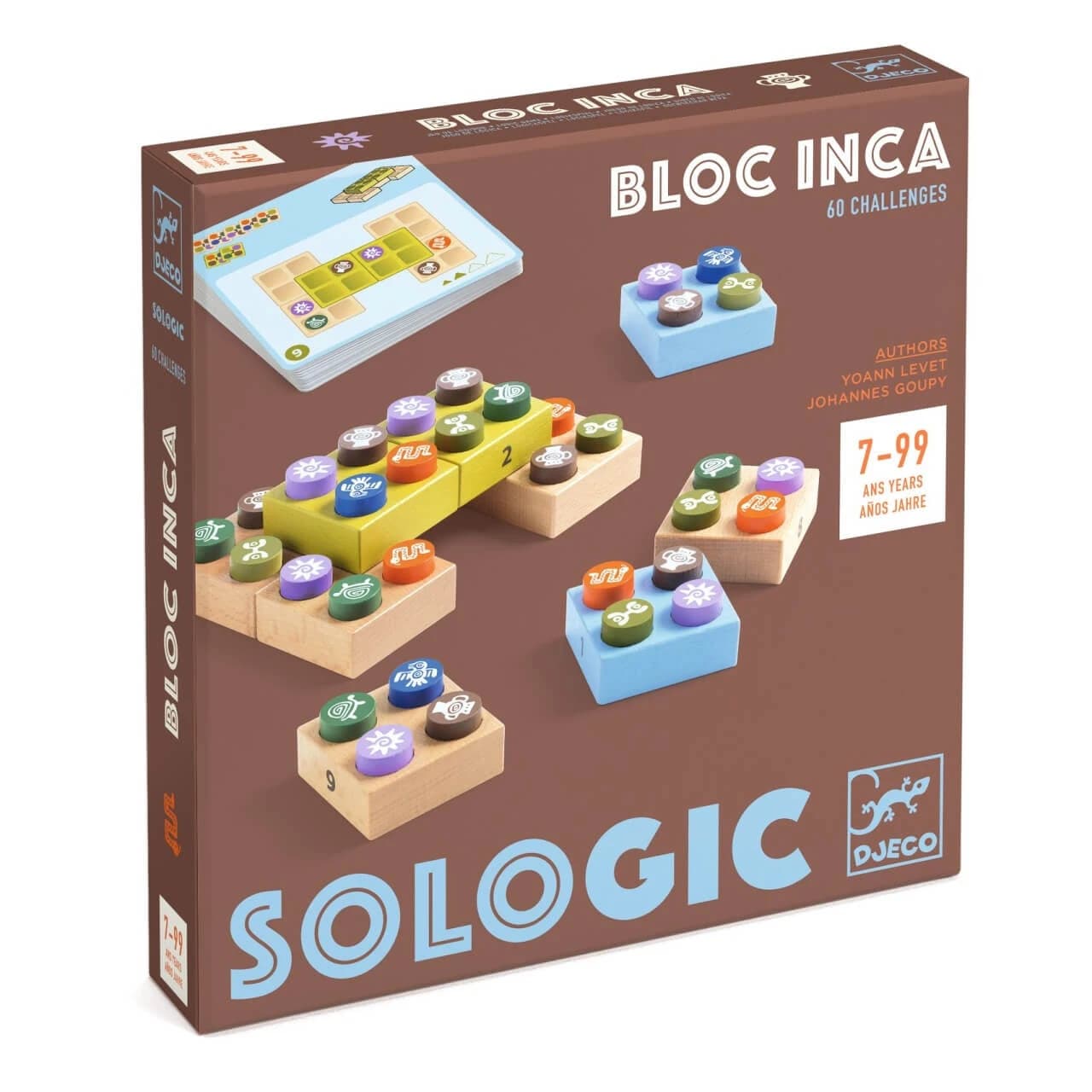 Juego de lógica Inca Block, Djeco