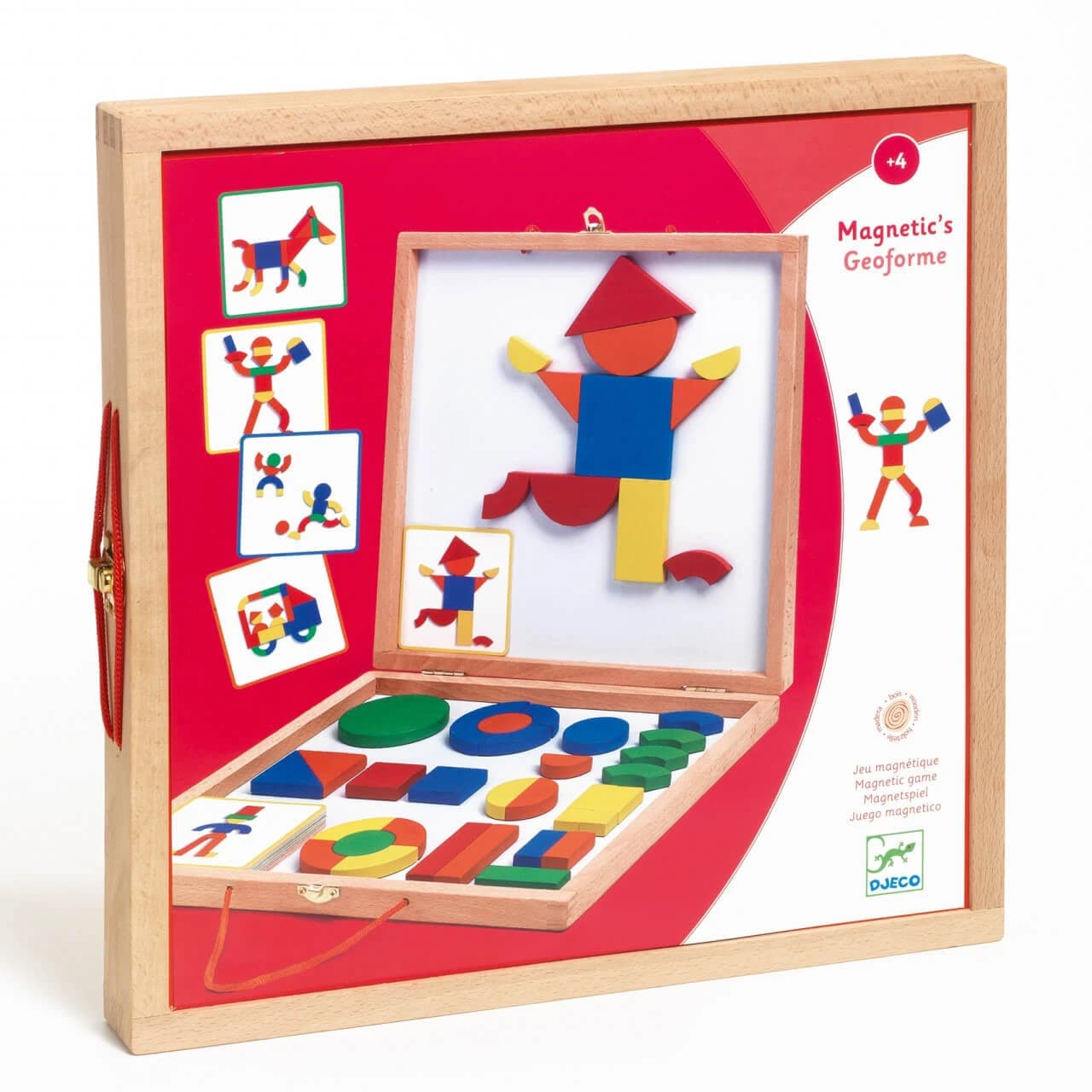 Geoforme, juego de imanes djeco