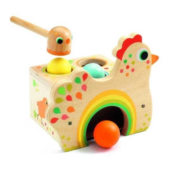 Djeco Tapatou Djeco Gallina de los huevos