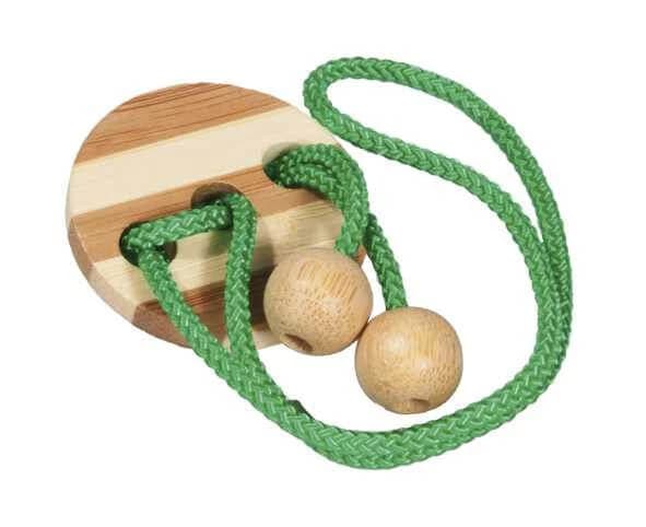 Juego de lógica Anillo de liberación IQ en caja metálica-1