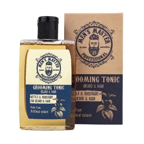 Men's Master Professional Blue Label, tónico para el cuidado de la barba y el cabello, 120 ml
