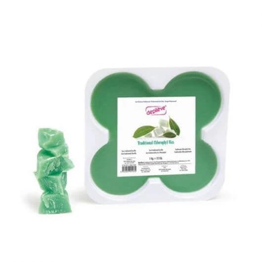 Depileve Cera Tradicional Clorofila 1kg
