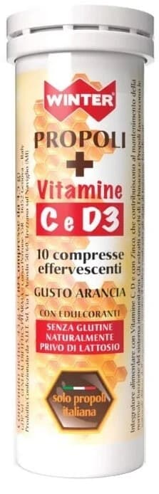 PROPÓLEO DE INVIERNO+VIT C/D3 10CPR