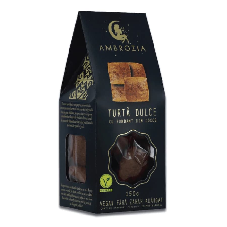 Pastel dulce sin azúcar, 130 g, Hiper Ambrozia