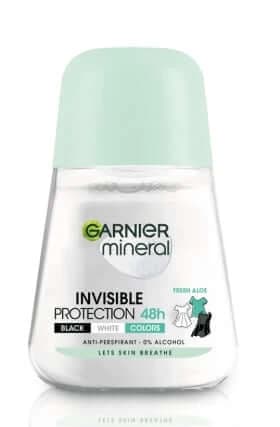 Garnier Desodorante Mineral Invisible Roll-on, 50 ml
