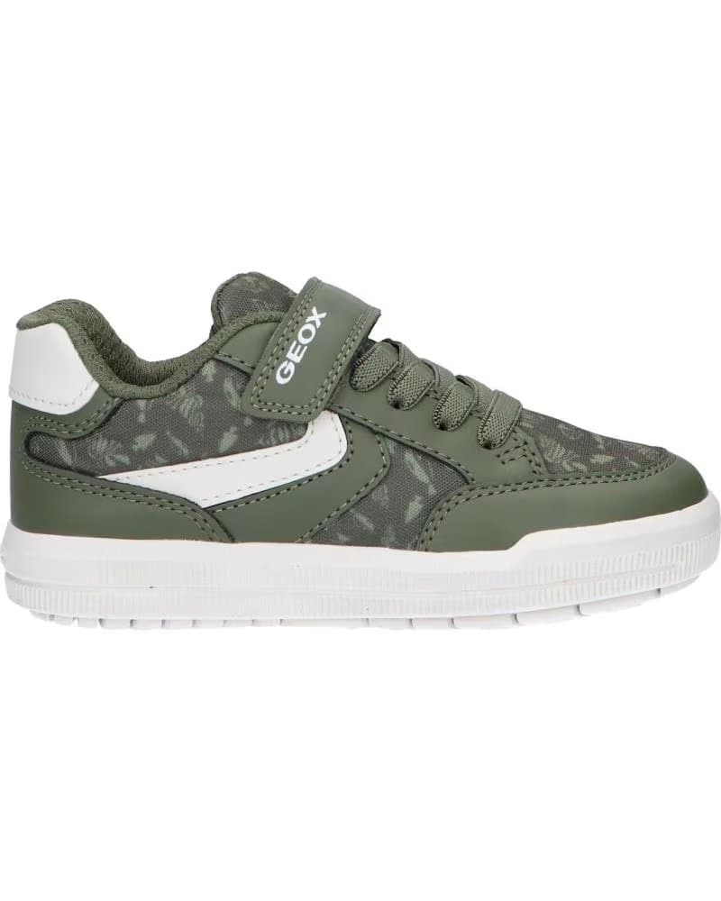 de GEOX J454AA 0AW54 J ARZACH C3328 SAGE-OFF WHITE
