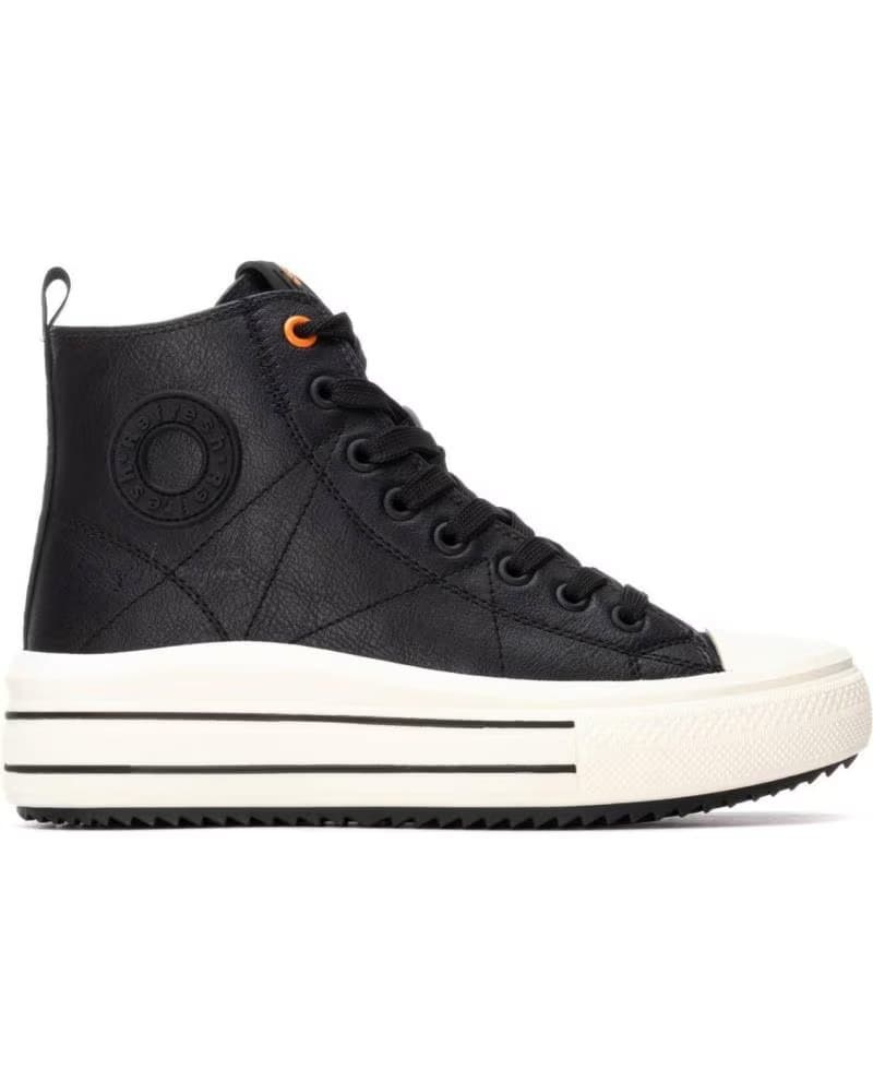 BOTÍN SNEAKER ALTO REFRESH 172939 NEGRO