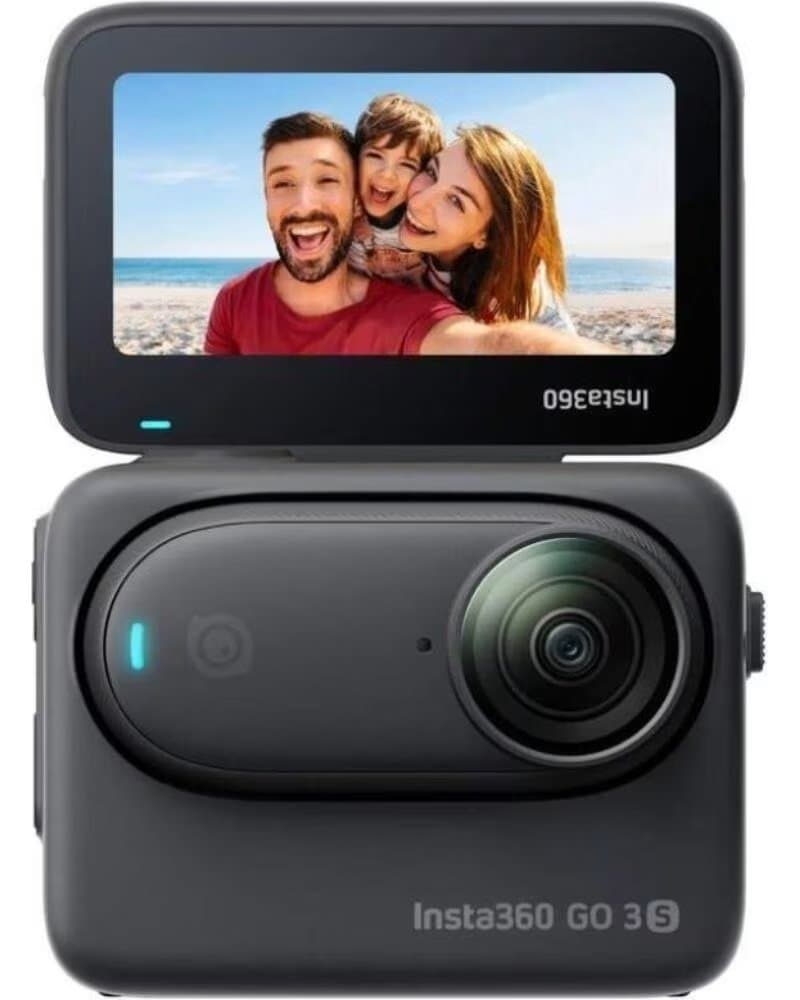 CÁMARA DEPORTIVA INSTA360 GO 3S 4K, 128GB, GRAN ANGULAR 180º