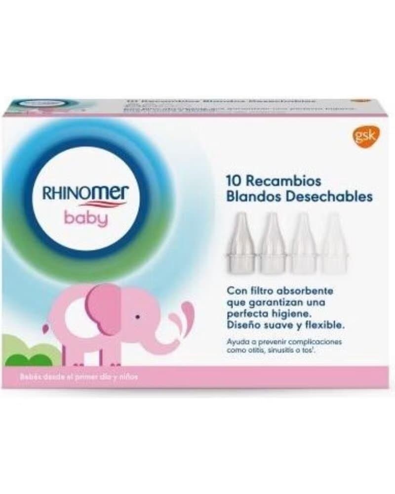 NARHINEL COMFORT RECAMBIOS NASALES PARA BEBÉ CON FILTRO ABSORBENTE