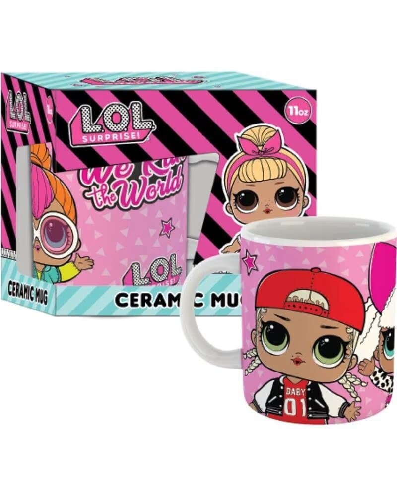 GB EYE TAZA LOL SURPRISE CERÁMICA EN CAJA DE REGALO ROSA