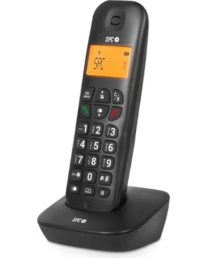 SPC TELÉFONO FIJO INALÁMBRICO AIR NEGRO TECLA R