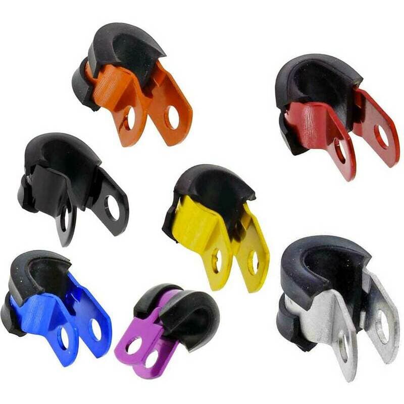 P-clip 6mm alu