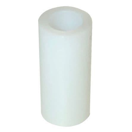 Essentra Separador Redondo, long. 10 mm, RRSN-3260-10, Ø int. 3.2 mm Diám.int., Ø ext. 6 mm OD, de Poliestireno