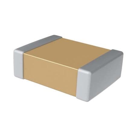 KEMET AEC-Q200 Condensador cerámico multicapa, 10 nF, ±10 %, 2kV dc, Superficie, X7R dieléctrico