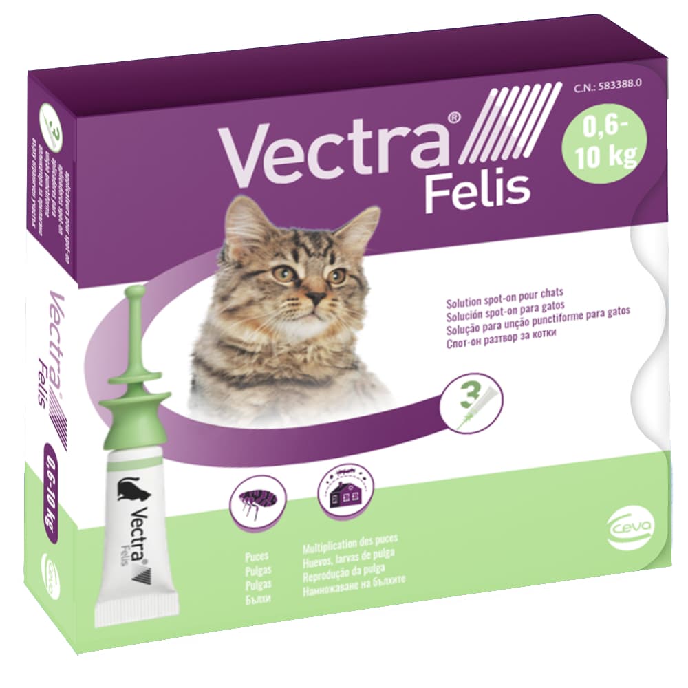 Vectra Felis pipetas para gatos - 6 pipetas (6 x 0,9 ml)